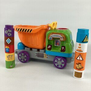 Leap Frog Leap Builders Store & Go Dump Truck Interactive Learning Block Play